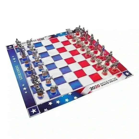 As Seen On TV 2020 Battle for The White House Chess Set Board Game - Picture 2 of 8